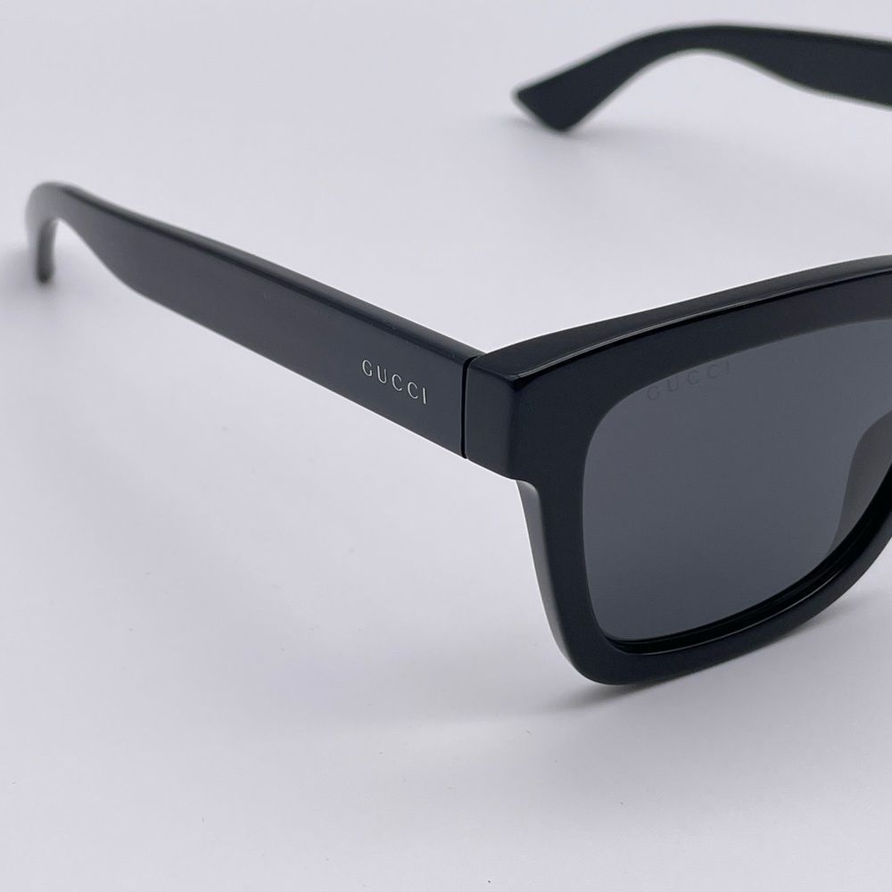 BRAND NEW GUCCI GG0001SN 001 Black/Black Smoke Men Sunglasses - Picture 3 of 12